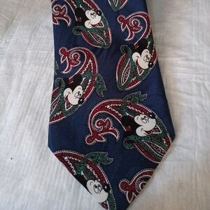 Disney Mickey Unlimited paisley necktie manufactured by Balancine Inc.